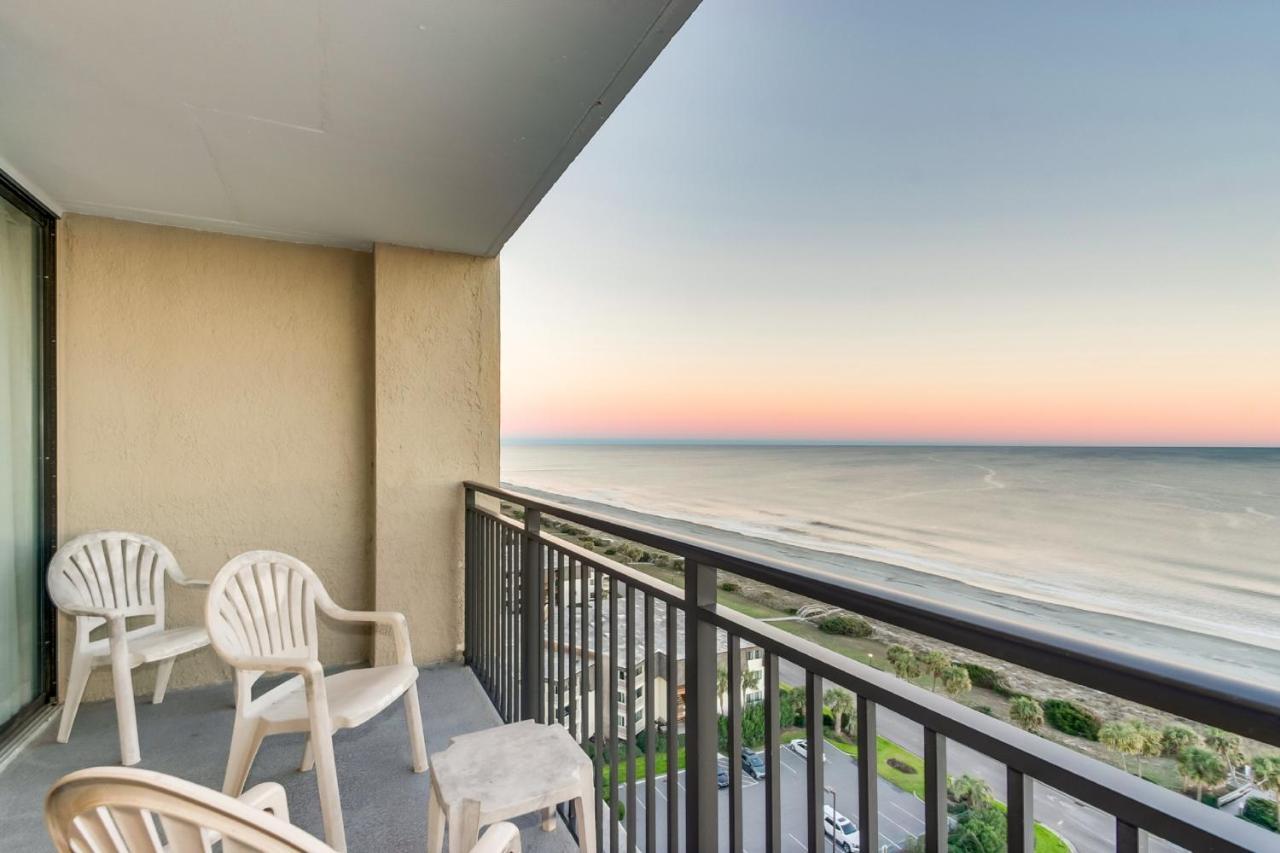 Scenic Views From The Balcony At Ocean Forest Plaza Condos Myrtle Beach Exteriör bild